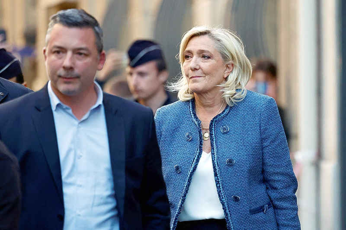 Le Pen convicted of graft, barred  from running for president in 2027